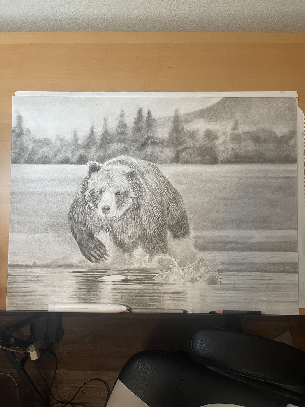 Grizz drawing process stage 5